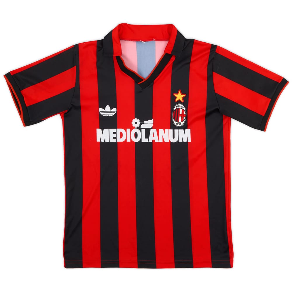 1991-92 AC Milan Home Shirt - 8/10 - (S)