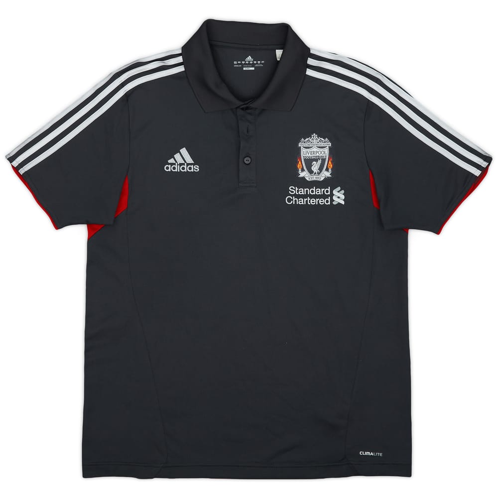 2011-12 Liverpool adidas Polo Shirt - 9/10 - (L)