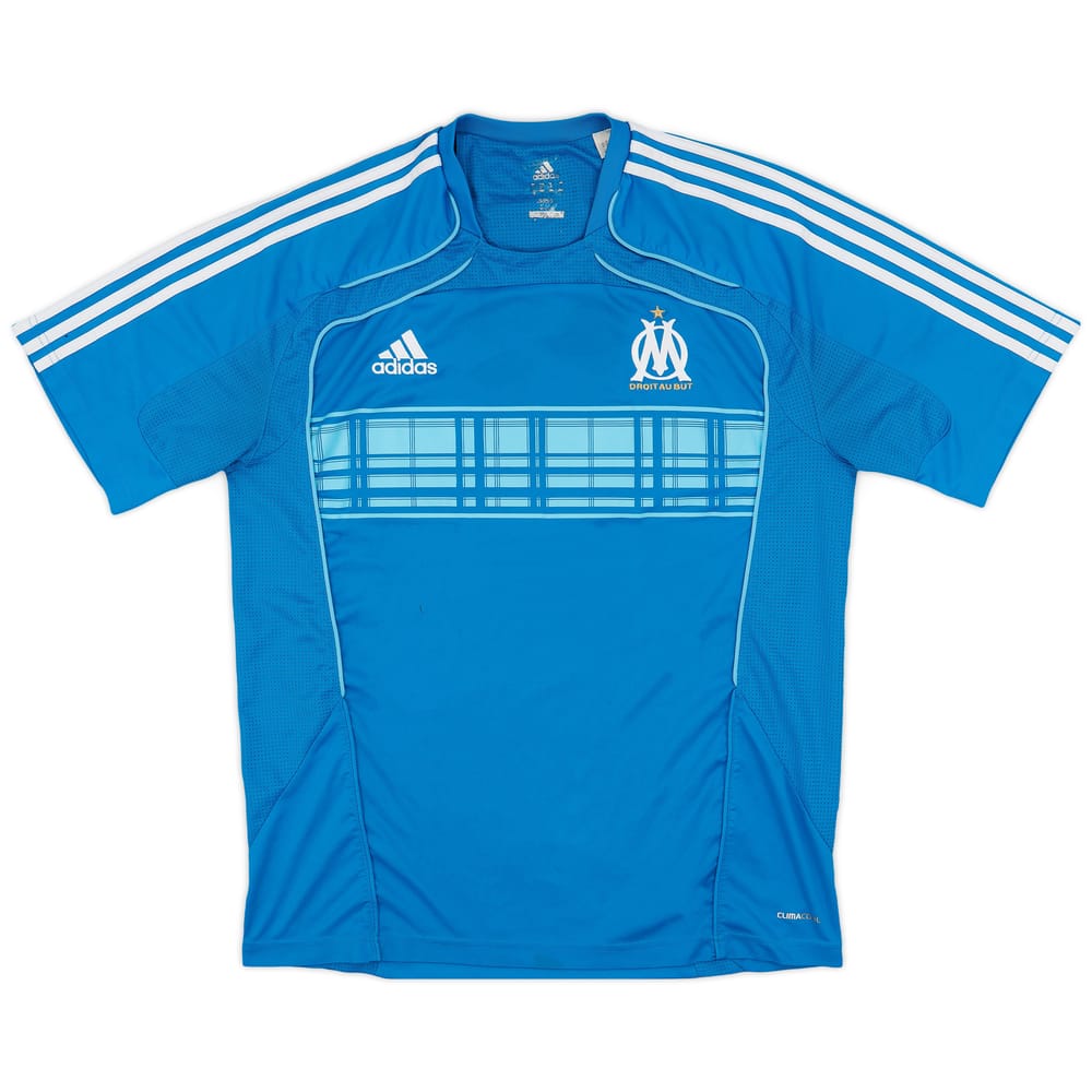2010-11 Olympique Marseille adidas Training Shirt - 8/10 - (L)