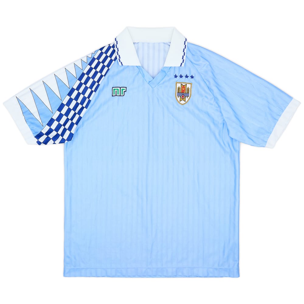 1992-95 Uruguay Home Shirt - 8/10 - (L)