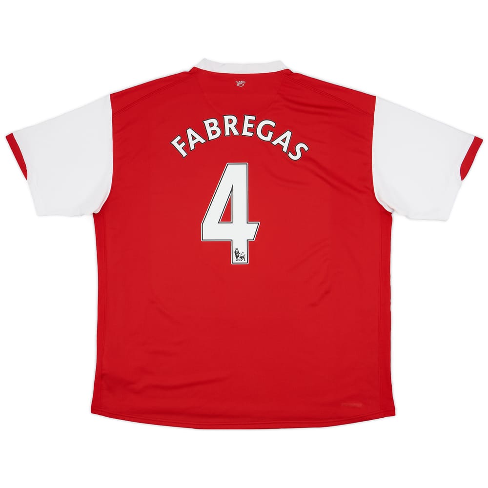 2006-08 Arsenal Home Shirt Fabregas #4 - 5/10 - (XXL)
