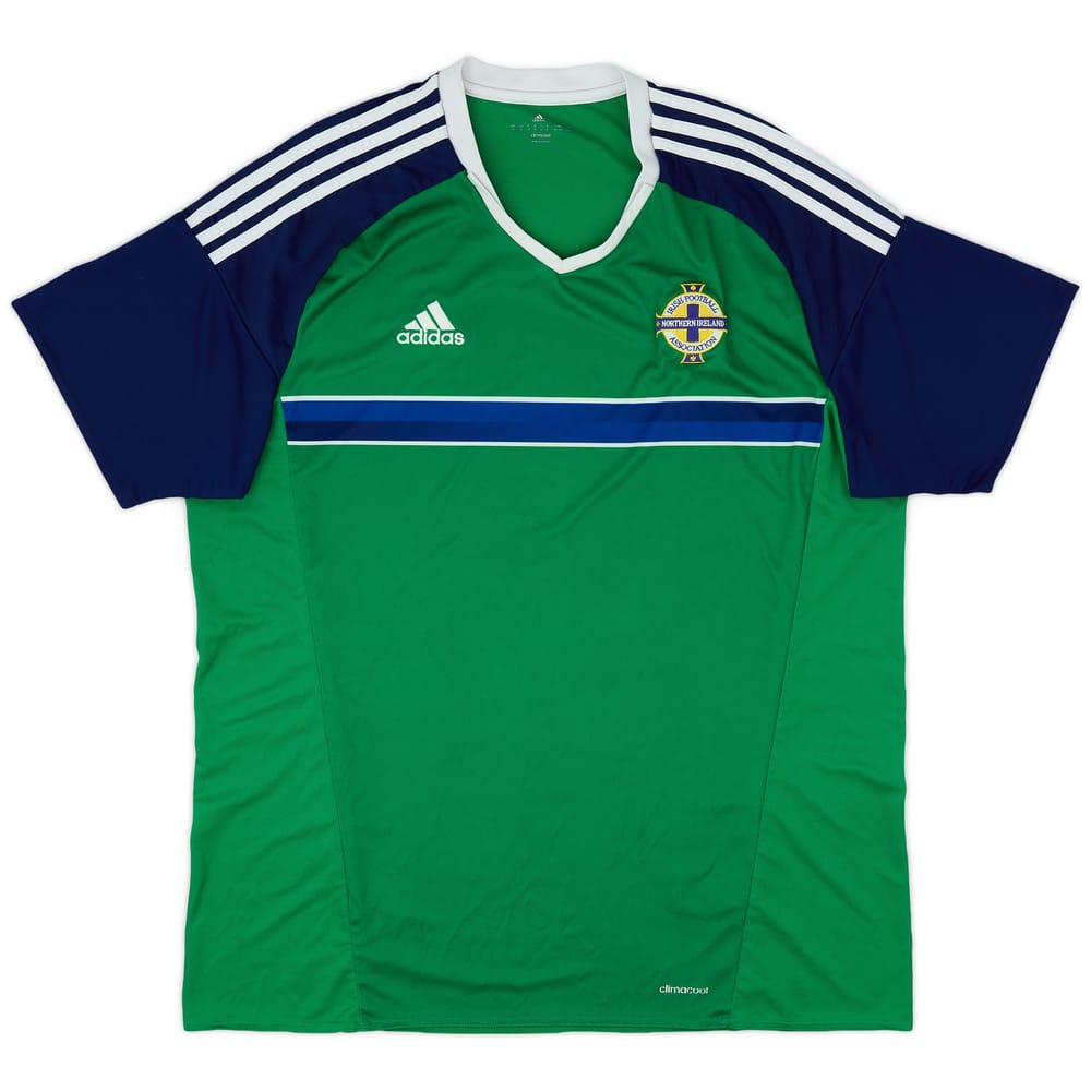 2016-17 Northern Ireland Home Shirt - 8/10 - (XL)