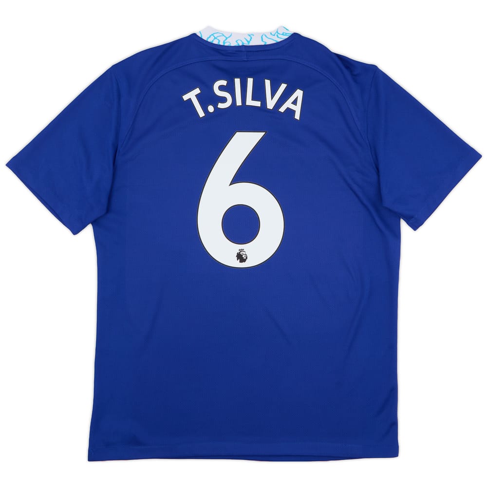 2022-23 Chelsea Home Shirt T.Silva #6 - 9/10 - (M)