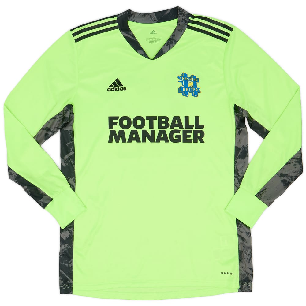 2020-21 Hashtag United Authentic GK Shirt - 9/10 - (L)