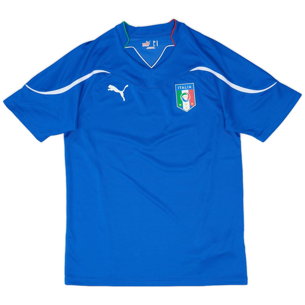 2010-12 Italy Home Shirt - 9/10 - (M)
