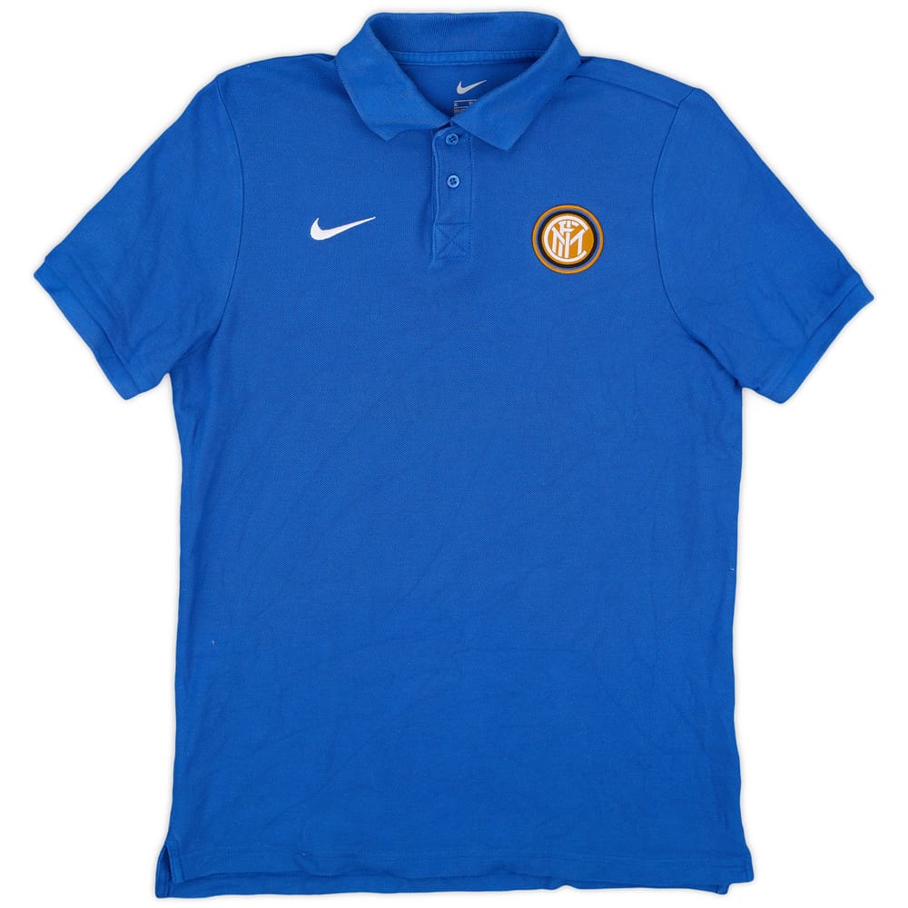 2017-18 Inter Milan Nike Polo Shirt - 8/10 - (XL.Boys)