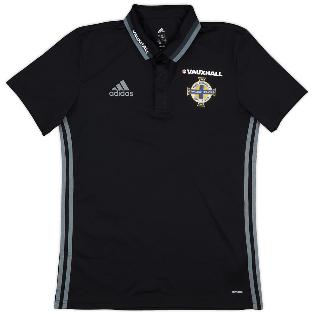 2016-17 Northern Ireland adidas Polo Shirt - 9/10 - (M)