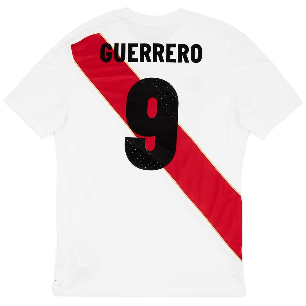 2018 Peru Home Shirt Guerrero #9 (L)