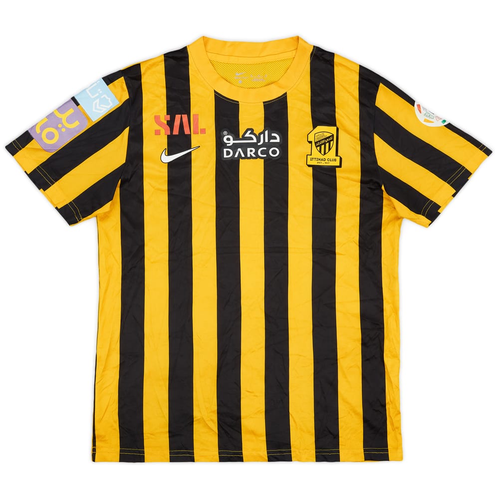 2022-23 Al-Ittihad Home Shirt - 7/10 - (M)