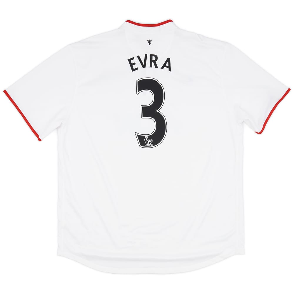 2012-14 Manchester United Away Shirt Evra #3 - 7/10 - (XXL)