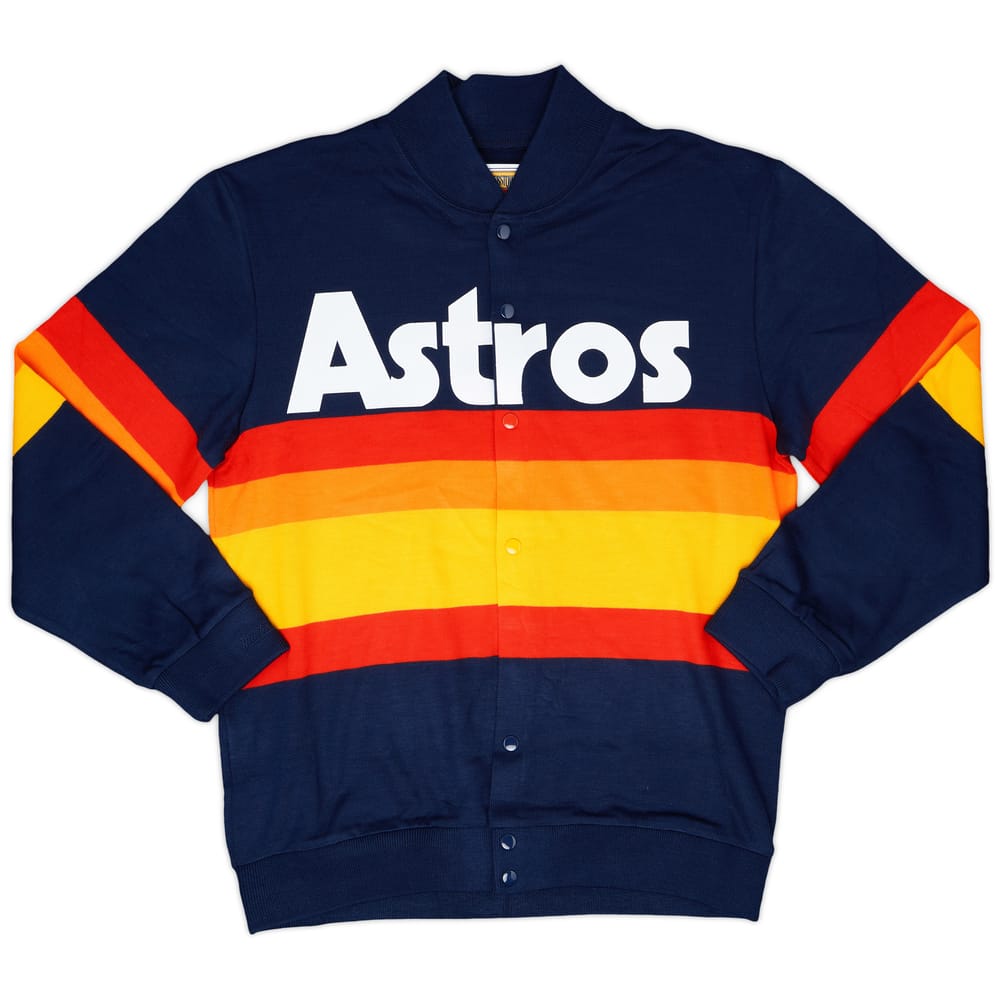 1986 Houston Astros Mitchell & Ness Full-Snap Sweat Top - 10/10 - (XXL)