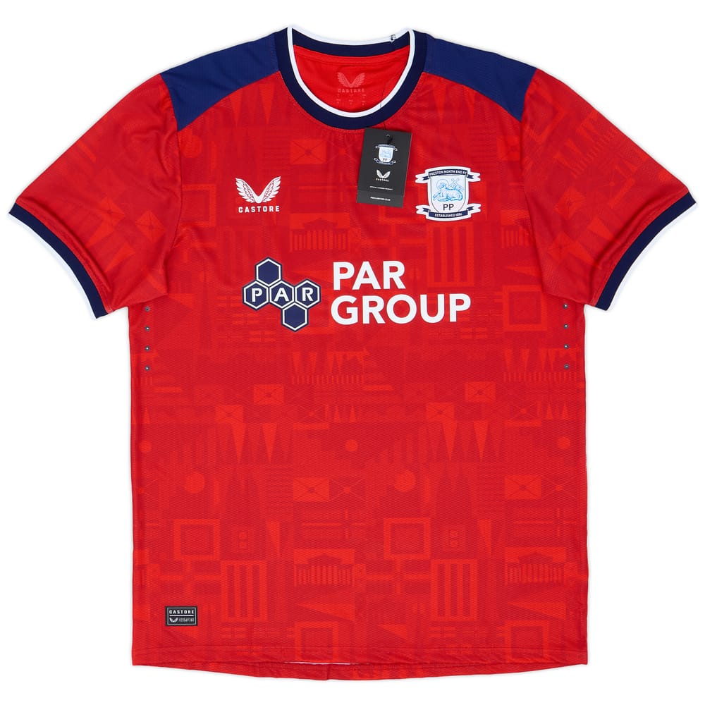 2023-24 Preston North End Authentic Away Shirt