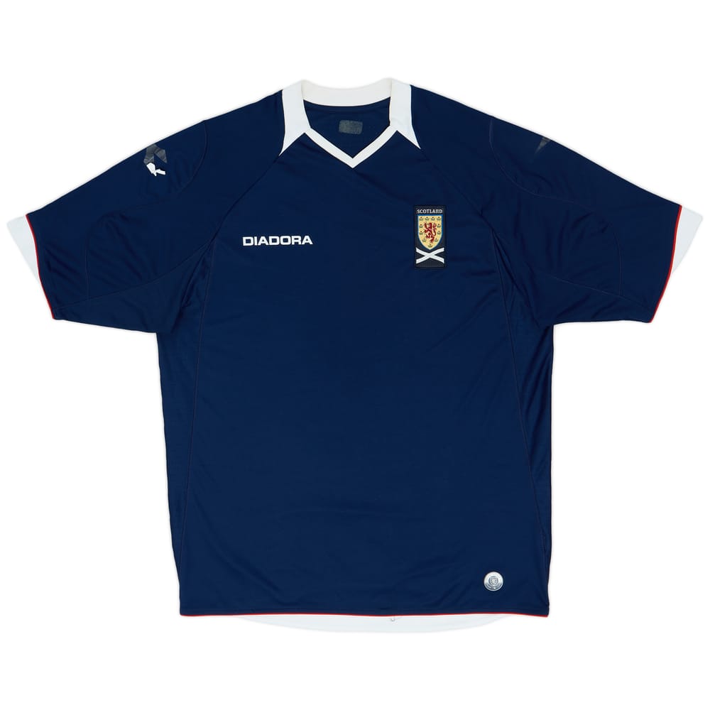 2008-09 Scotland Home Shirt - 8/10 - (L)