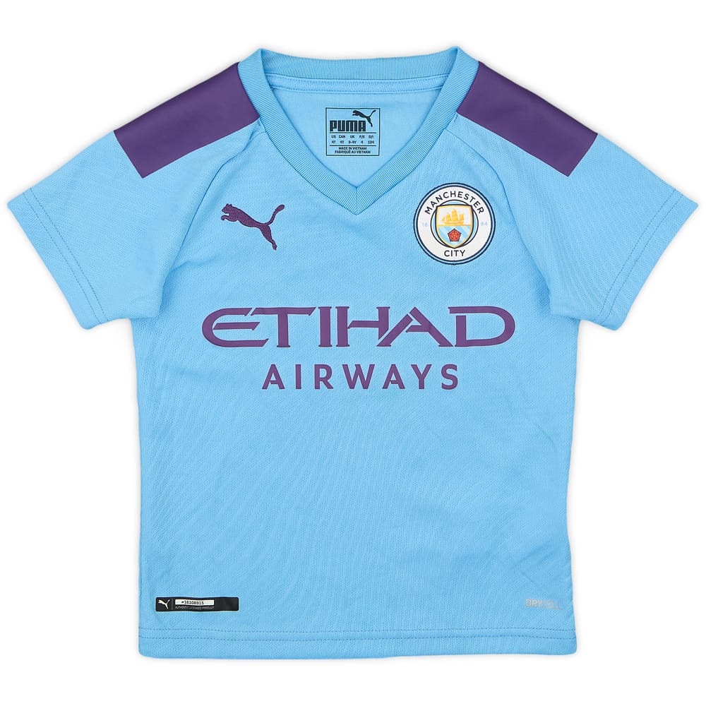 2019-20 Manchester City Home Shirt - 8/10 - (3-4 Years)