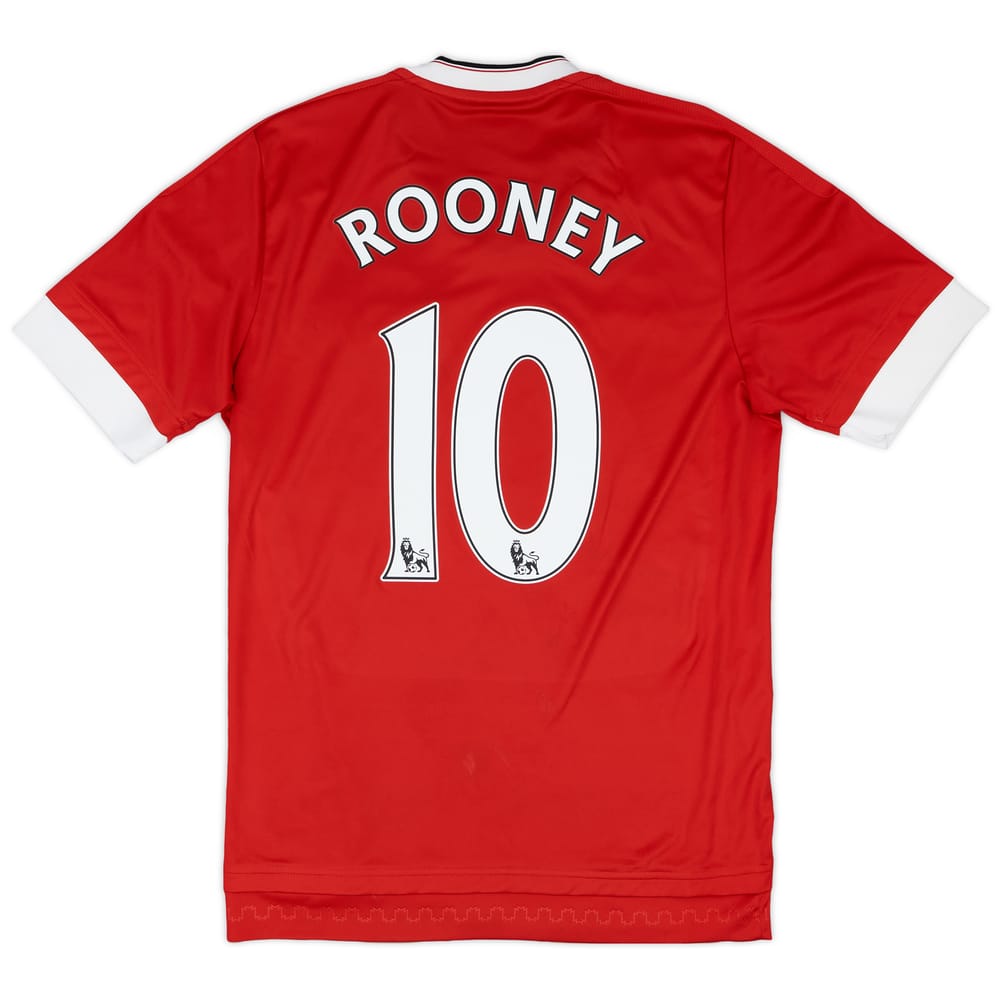 2015-16 Manchester United Home Shirt Rooney #10 - 6/10 - (S)