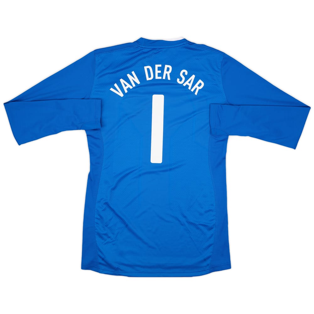 2008-10 Netherlands Player Issue GK Shirt van der Sar #1 (L)