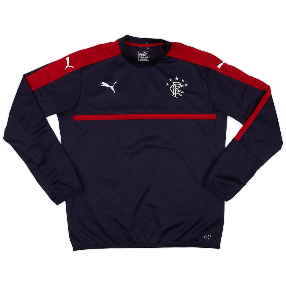 2016-17 Rangers Puma Sweat Top - 9/10 - (XL)