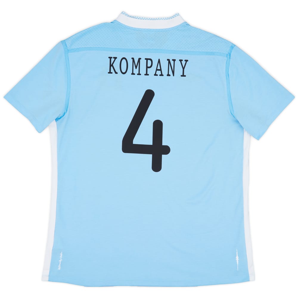 2011-12 Manchester City Home Shirt Kompany #4 - 6/10 - (XL)
