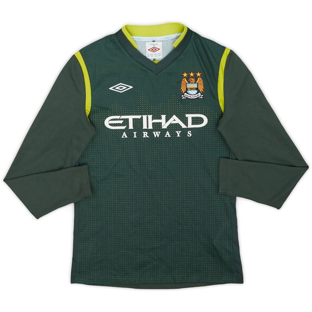 2011-12 Manchester City GK Shirt - 9/10 - (M.Boys)