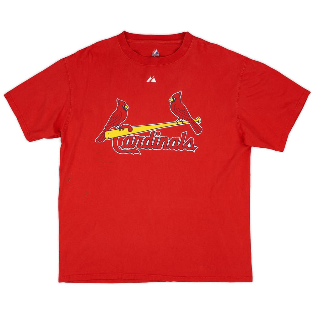 2007 St Louis Cardinals Ankiel #24 Majestic Tee - 4/10 - (L)