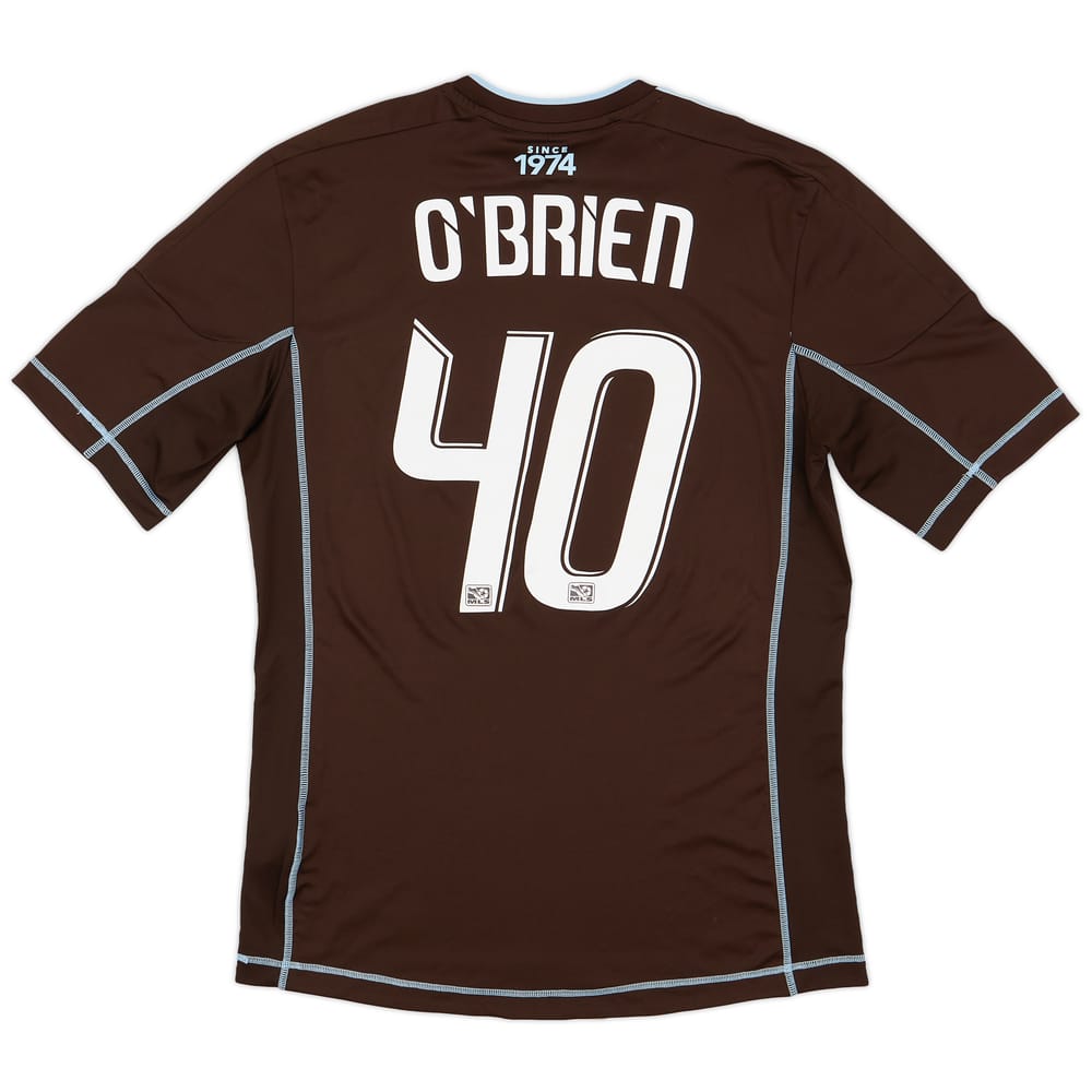 2012-13 Vancouver Whitecaps Match Issue Third Shirt O'Brien #40
