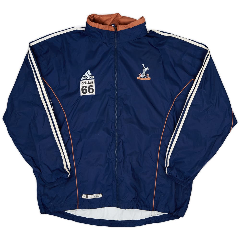 1999-00 Tottenham Player Issue Hooded Rain Jacket #66 - 8/10 - (L/XL)
