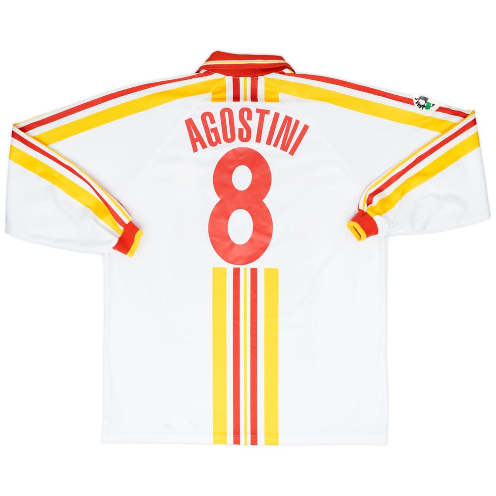 1999-00 Ravenna Match Worn Away L/S Shirt Agostini #8