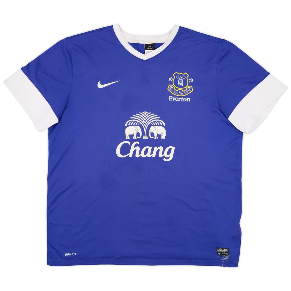 2012-13 Everton Home Shirt - 6/10 - (XXL)