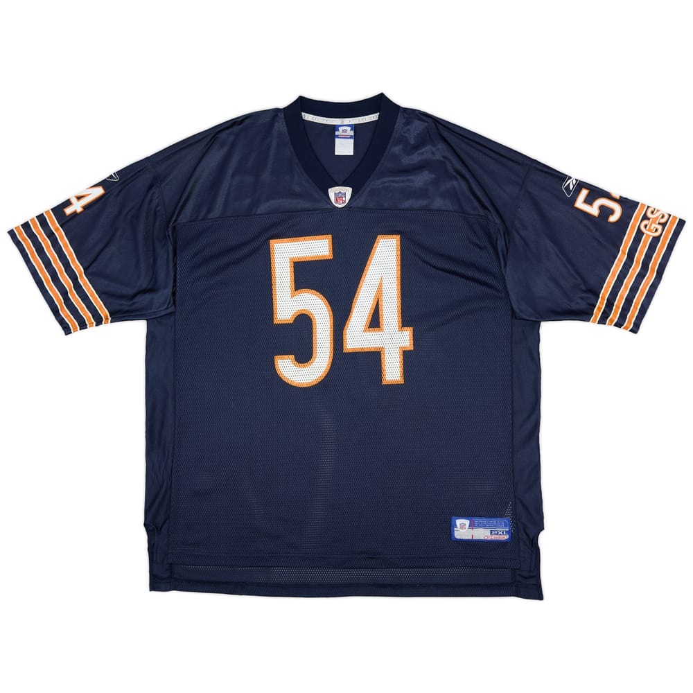 2002-04 Chicago Bears Urlacher #54 Reebok On Field Home Jersey (Good) XXL