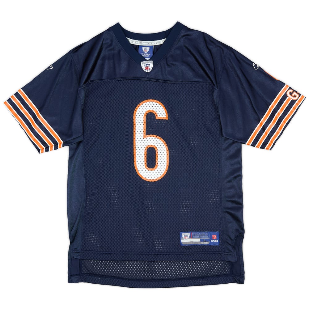 2009-11 Chicago Bears Cutler #6 Reebok On Field Home Jersey (Excellent) L.Kids