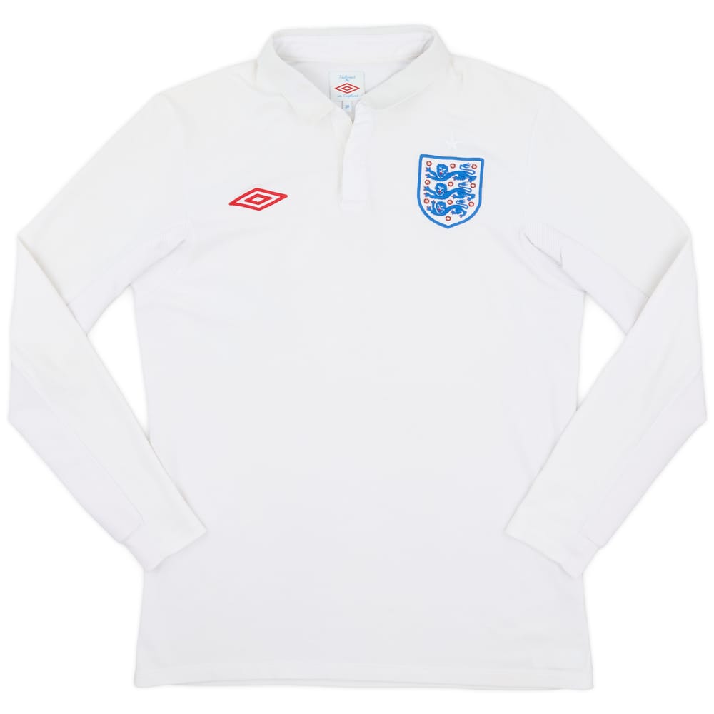 2009-10 England Home Shirt #9 - 6/10 - (M)