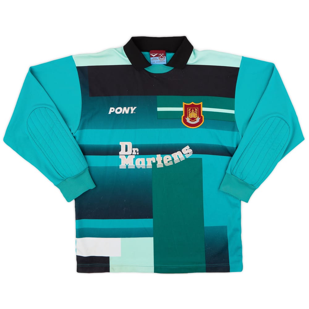1997-98 West Ham GK Shirt - 7/10 - (S)