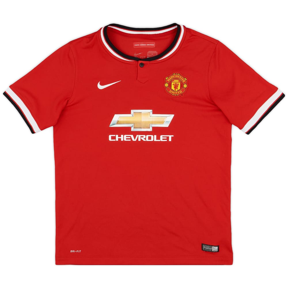 2014-15 Manchester United Home Shirt - 8/10 - (XL.Boys)