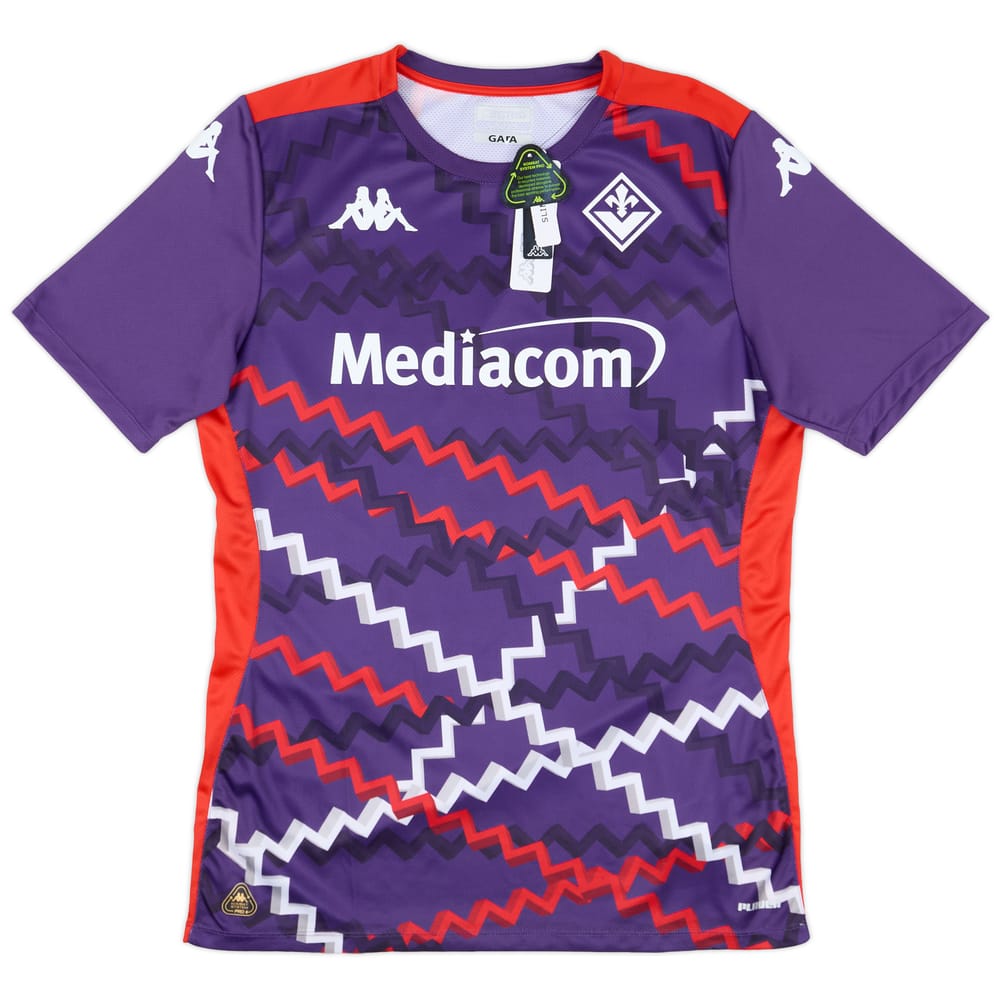 2024-25 Fiorentina Kappa Pre-Match Shirt (M)