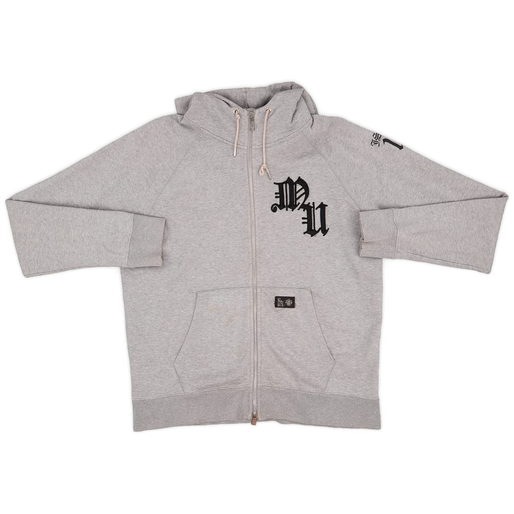 2011-12 Manchester United Nike Hooded Sweat Top - 7/10 - (XL)