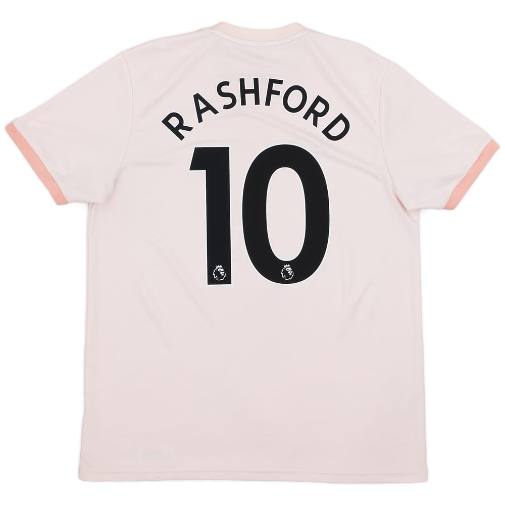 2018-19 Manchester United Away Shirt Rashford #10 - 8/10 - (L)