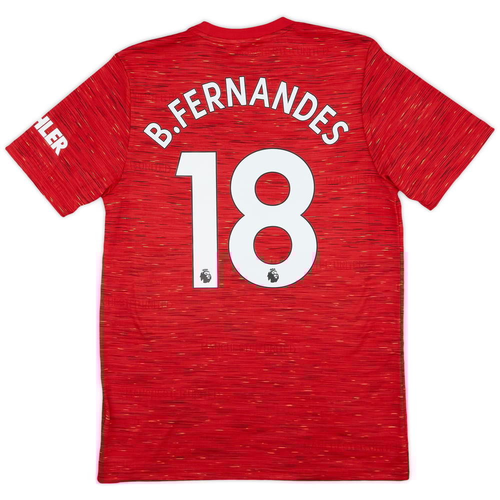 2020-21 Manchester United Home Shirt B.Fernandes #18 (M)