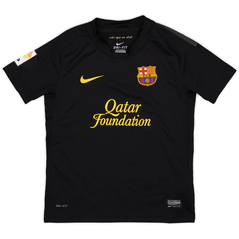 2011-12 Barcelona Away Shirt - 7/10 - (6-8 Years)