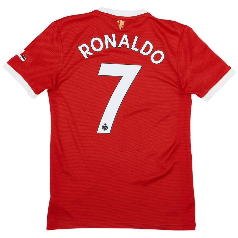 2021-22 Manchester United Home Shirt Ronaldo #7 - 7/10 - (S)