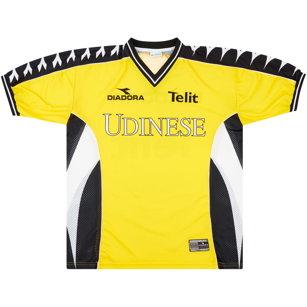 2000-01 Udinese Diadora Training Shirt - 8/10 - (XL)