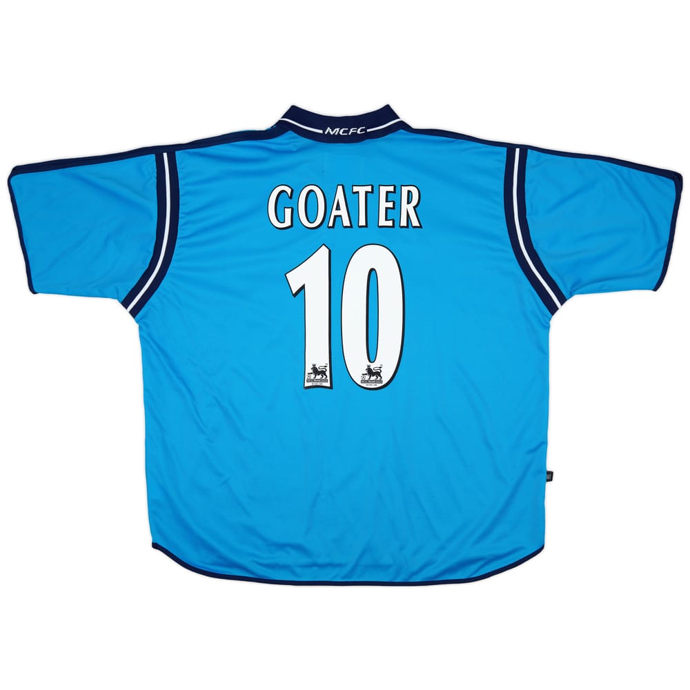 2002-03 Manchester City Home Shirt Goater #10 (XXL)