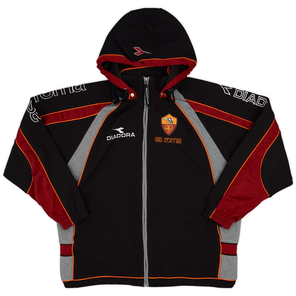 1999-00 Roma Diadora Hooded Track Jacket - 8/10 - (S)