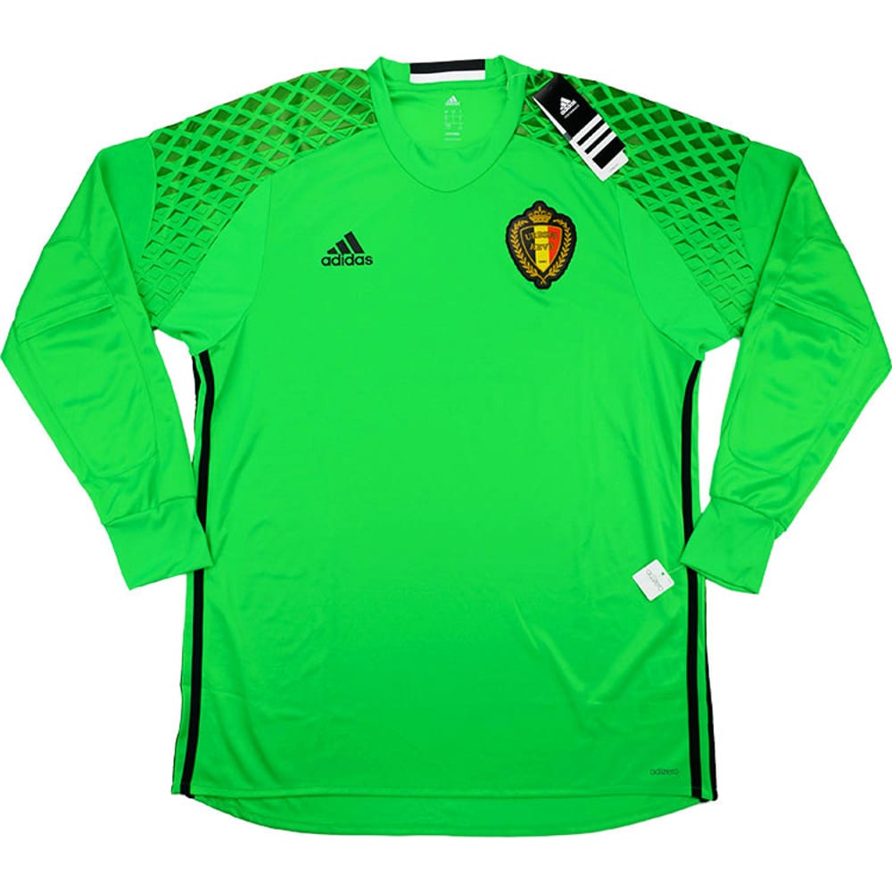 2016-17 Belgium Player Issue GK Home Shirt - NEW