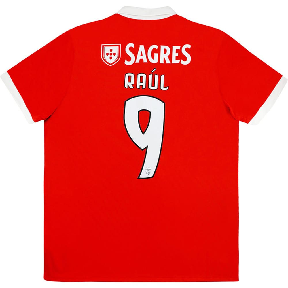 2017-18 Benfica Home Shirt Raul #9