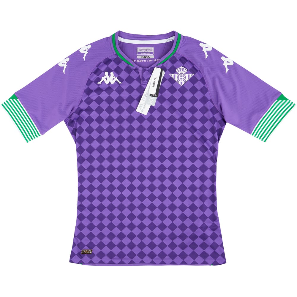 2020-21 Real Betis Player Issue Away Shirt