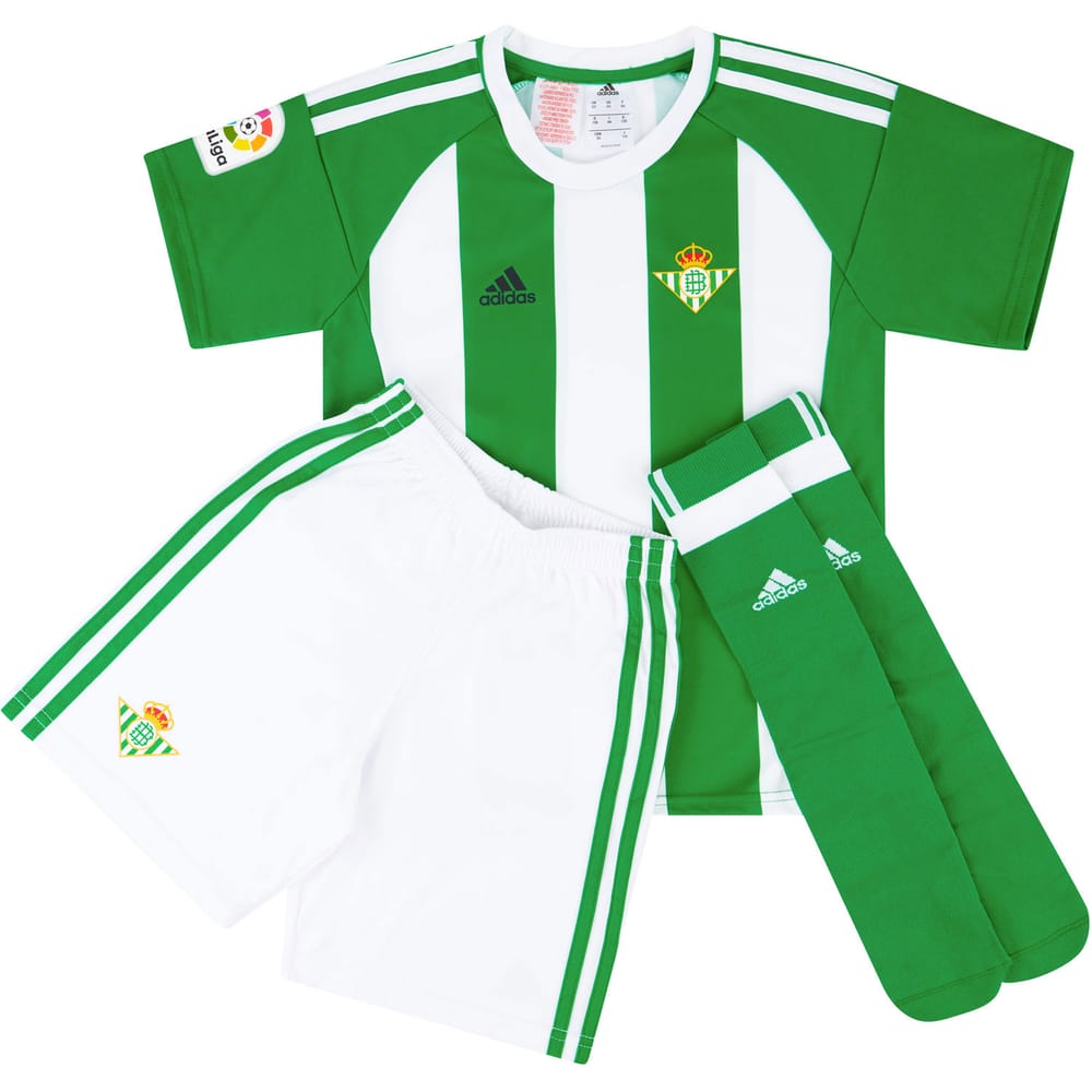 2016-17 Real Betis Home Full Kit BNIB* KIDS)