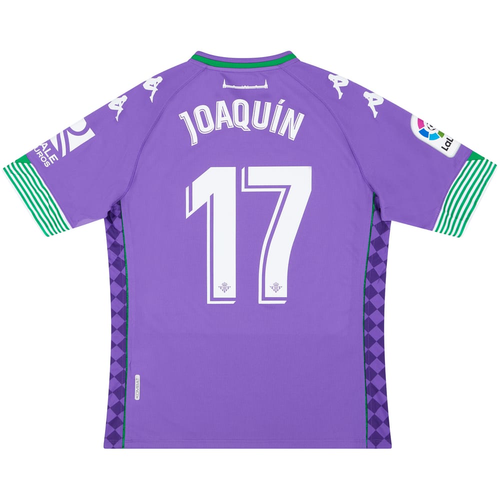 2020-21 Real Betis Away Shirt Joaquín #17
