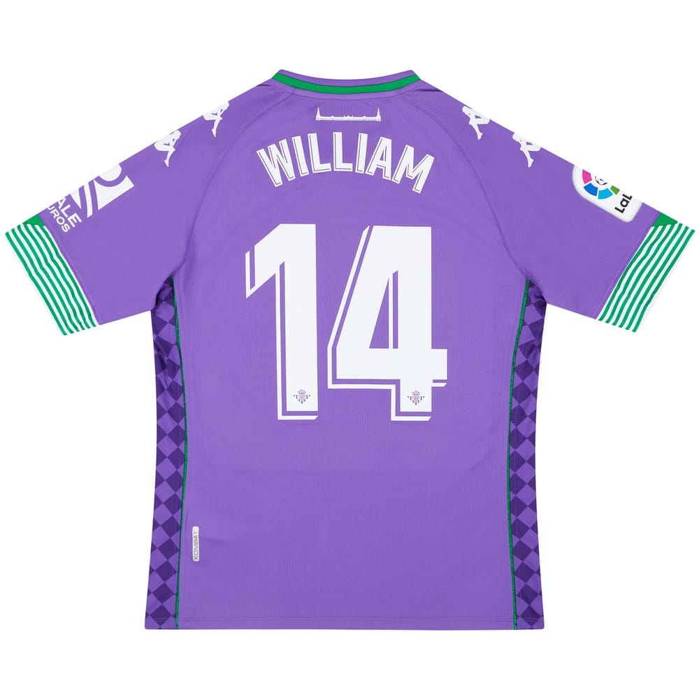 2020-21 Real Betis Away Shirt William #14 - NEW