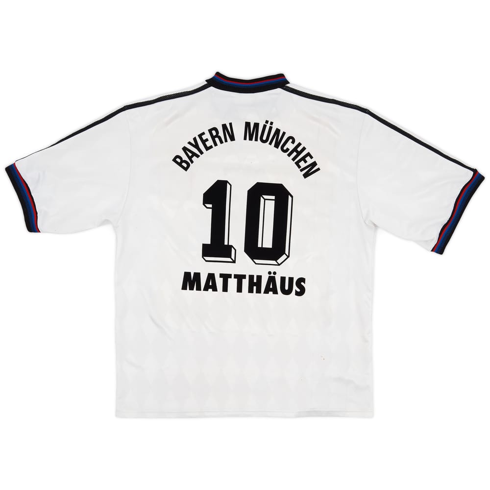 1996-98 Bayern Munich Away Shirt Matthaus #10 - 6/10 - (L)