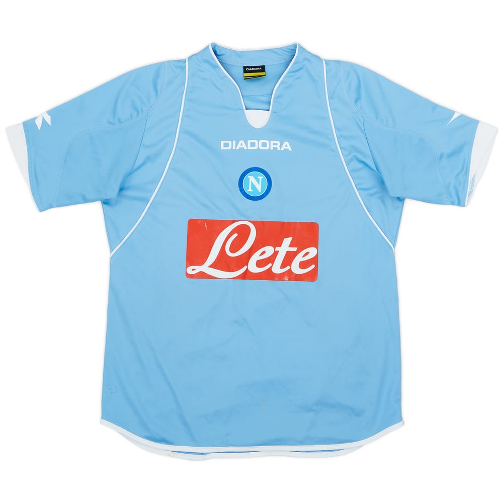 2007-08 Napoli Home Shirt - 6/10 - (M)